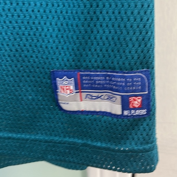 Jacksonville Jaguars reebok Prowler Throwback Custom Game Jersey - Teal - Picture 8 of 8